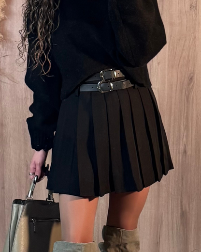jupe short noir